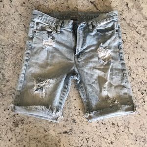 American eagle jean shorts
